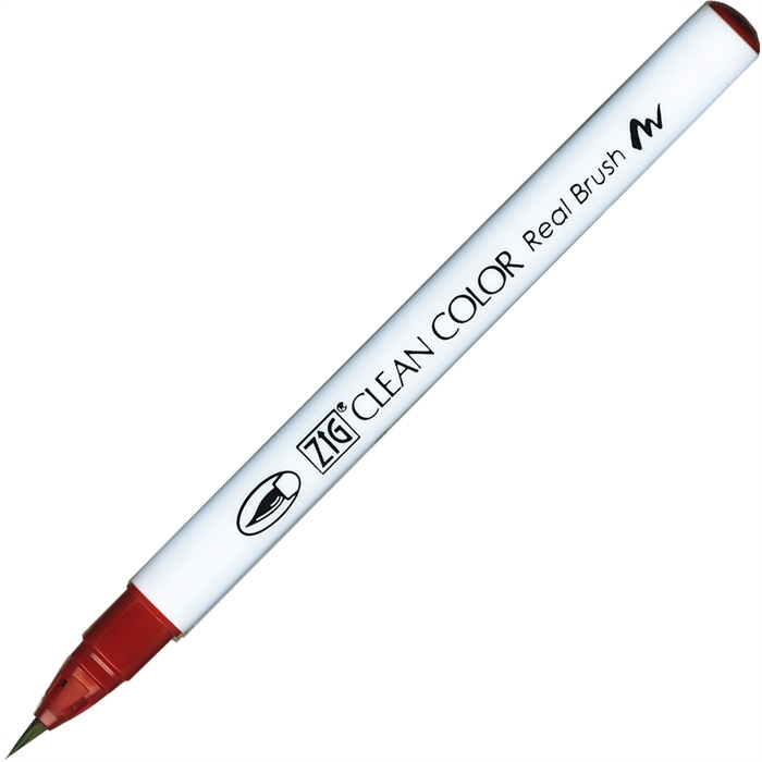 ZIG Clean Color Pinceau Pen 260 fl. Rouge profond