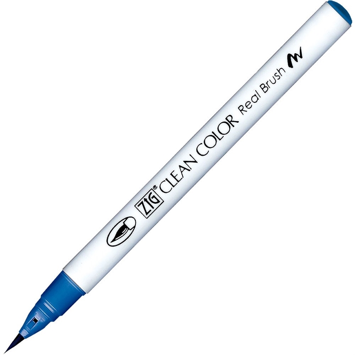 ZIG Clean Color Pinceau Stylo 314 Bleu naturel