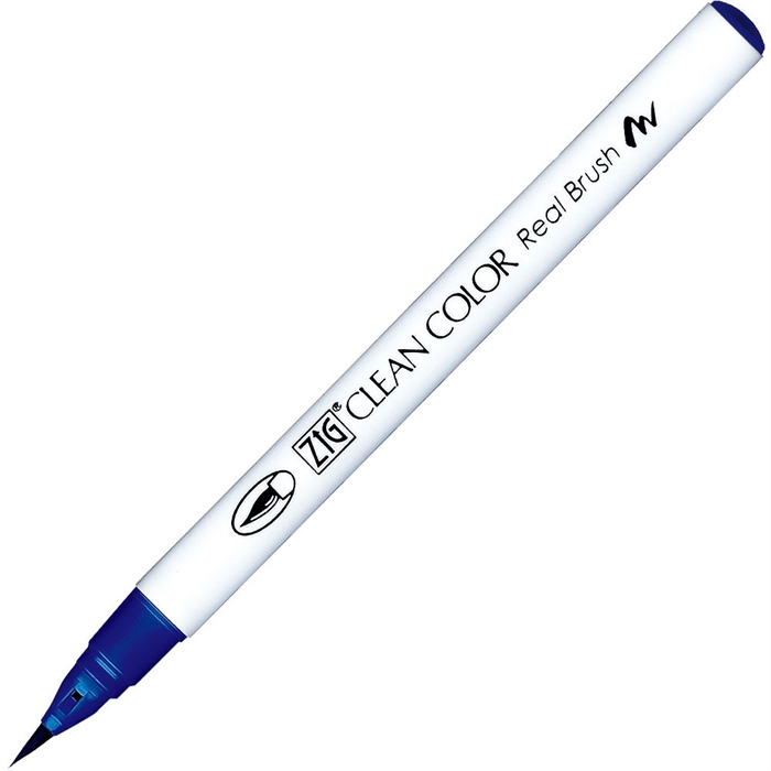 ZIG Clean Color Pinceau Stylo 319 Bleu Prussien