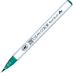 ZIG Clean Color Stylo-Pinceau 417 Bleu-vert