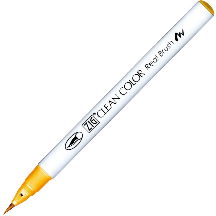 ZIG Clean Color Pinceau Pen 504 Jaune de cadmium