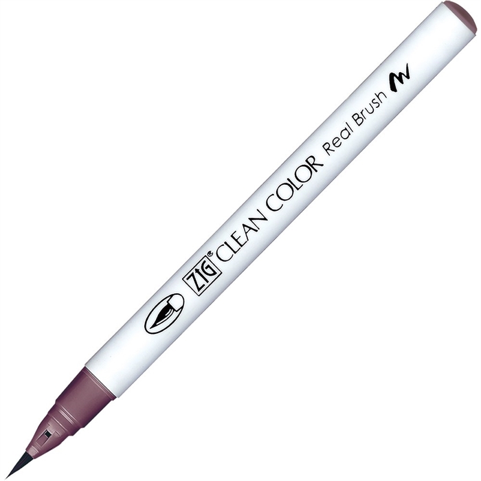 ZIG Clean Color Stylo Pinceau 808 Gris Prune