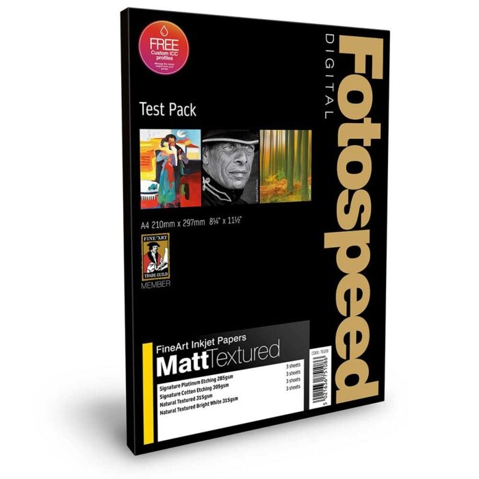 Fotospeed Fine Art Matt Textured - A4, 12 feuilles