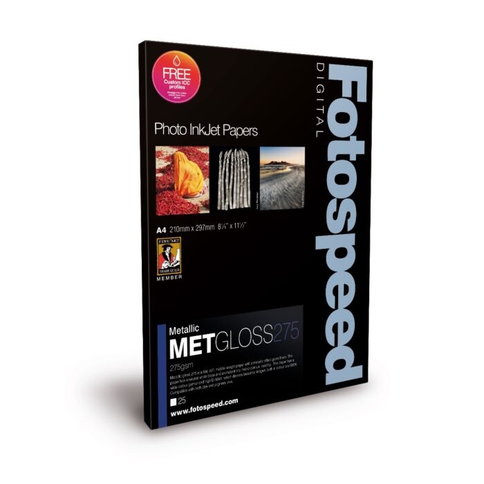 Fotospeed Metallic Gloss 275 g/m² - A2, 25 feuilles