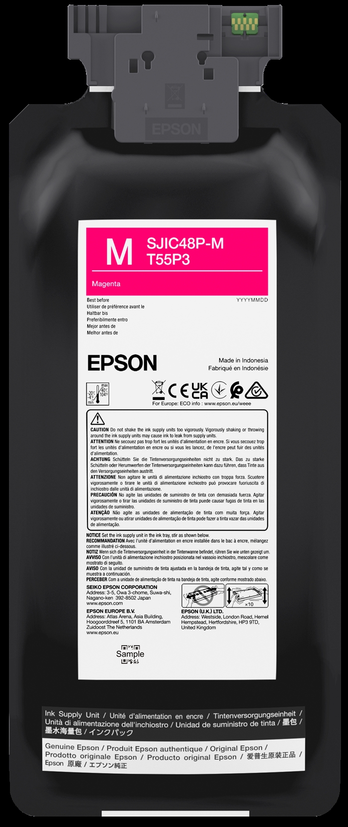 Epson cartouche d\'encre magenta pour Epson ColorWorks C8000