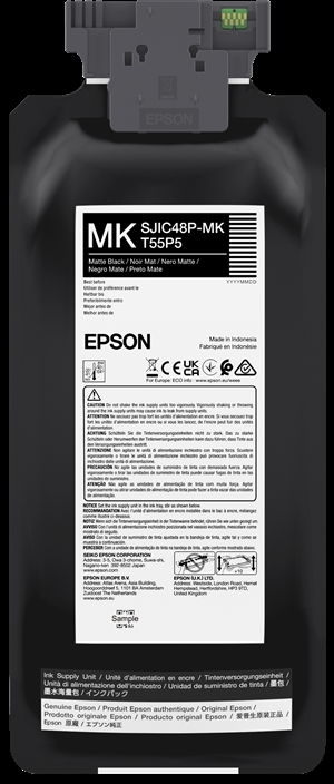 Epson cartouche d'encre Noir Mat pour Epson ColorWorks C8000