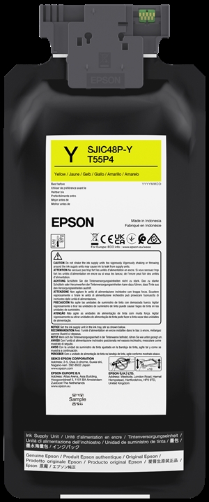 Epson cartouche d'encre jaune pour Epson ColorWorks C8000