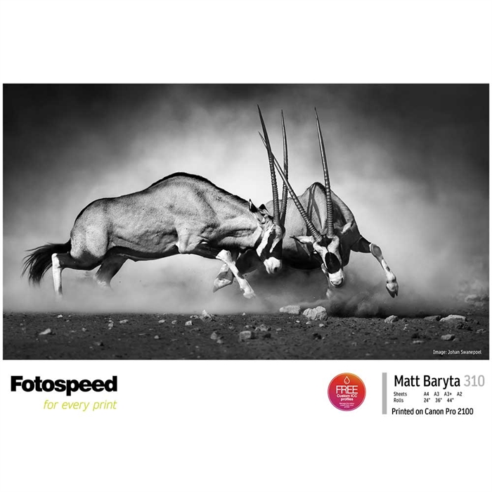 Fotospeed Matt Baryta 310 g/m² - 44" x 15 mètres