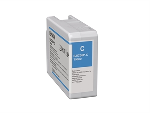 Cartouche d'encre cyan Epson pour Epson D6000/6500 - 50 ml ( SJIC55 )